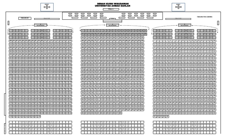 VIP Seating Plan for Graduation Event | PDF