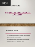 Chapter 3 Financial Statement Analysis