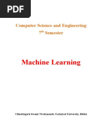 Machine Learning Notes Unit 1 To 4