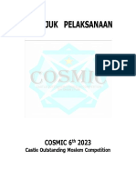 Petunjuk Pelaksanaan Cosmic6 Insyaallah Fix 5