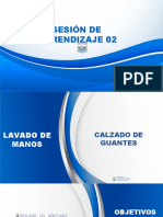 2.-Lavado de Manos Clinico y Calzado de Guantes S-2