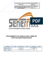 Procedimiento para Cambio de Poste Final