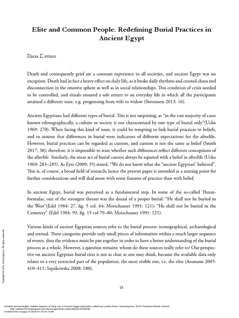 Burial Programs Redefining Postconservation Burial: A Technical Deep Dive Using National Model Samples