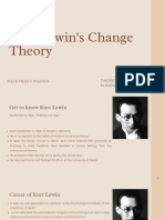 Kurt Lewins Change Theory