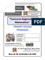 Examen Concurso Aco 1ro Primaria