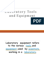 Lab Apparatus and Safety Symbols