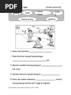 Latihan penulisan B.Melayu Tahun 1