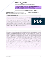 Avaliação do desempenho docente em inglês e português