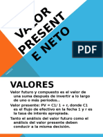 Valor Presente Neto