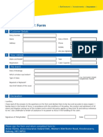 Windscreen Report Form