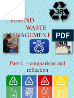 Eumind - Waste Management Part 4 - Comparison and Reflection 1