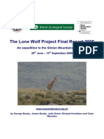 The Lone Wolf Project 2005
