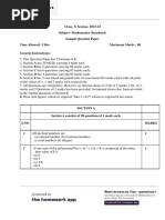 Sample Paper 3