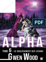Alpha T6 Le Soulevement Des Lycans Gwen Wood 1