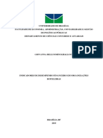 Indicadores de Desempenho Financeiro em Organizacoes Hoteleiras