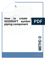 How To Create A New ISODRAFT Symbol For A Piping Component