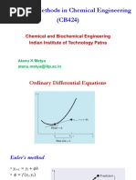 Numerical Methods in Chemical Engineering (CB424)