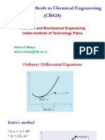 Numerical Methods in Chemical Engineering (CB424)