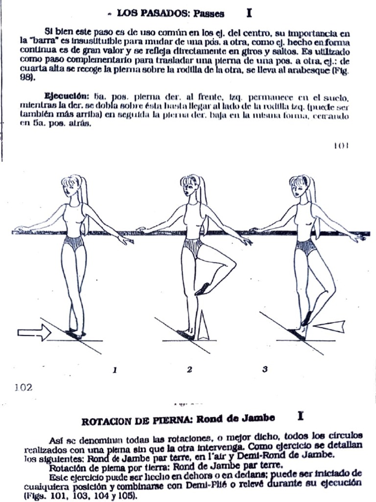 Passé, Rond de Jambe, Developpe PDF