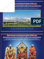 Venkateswara Annual Calendar 2022