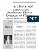 Afinación.hoots, Hertz and Harmonics,Fundamental Physical Phenomena for Flautists.por Jakeways,R.