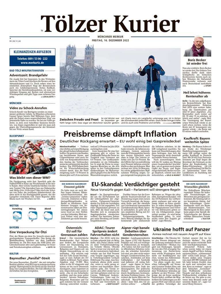 Toelzer Kurier TK 16.12.2022