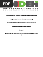AI5 Proyecto Promoción de La UNIDEH Parte 1