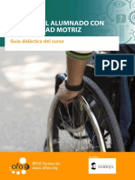 Curso atención alumnado discapacidad motriz