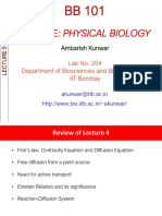 Fick's Law, Continuity Equation and Diffusion Equation