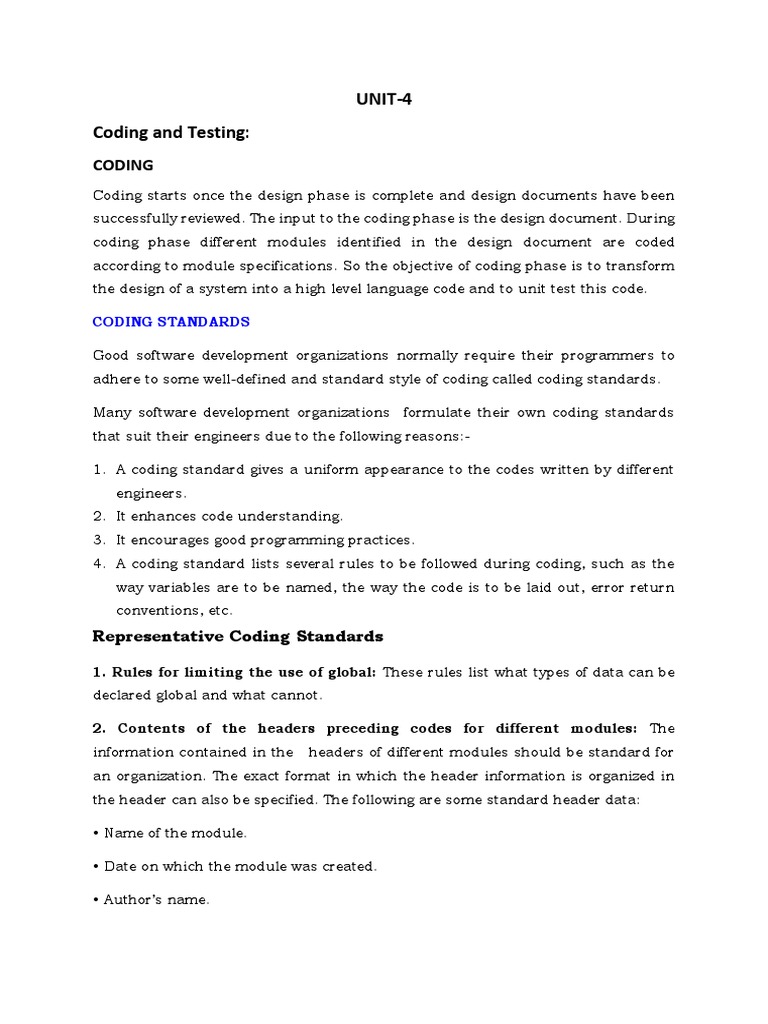 Explain Java Coding Standards For Interfaces
