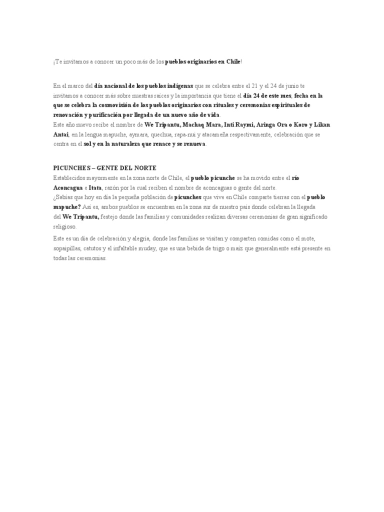 Arhivo Maco PDF Chile Pueblos Ind genas De Las Am ricas