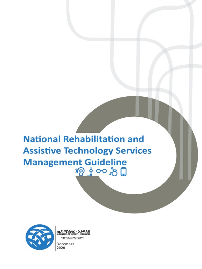 Ethiopia National Rehabilitation and at Services Management Guideline