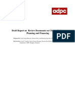 Review of Pakistan's Climate Policy, Planning and Financing Documents