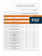 As-17-SGT-FO-040-00 - Lista Maestra de Control de Documentos