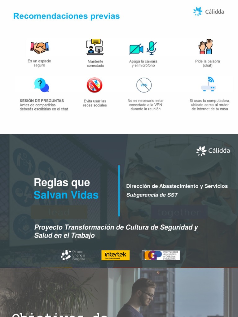 Reglas que Salvan Vidas en Seguridad | PDF