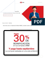 Hot Sale - Tarjetas de Crédito - HSBC México 2022