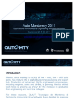 Auto Monterrey 2011 Invitation