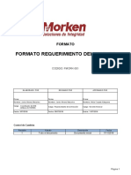 FMORK-001 v.1 Requerimientos Del Cliente - OK