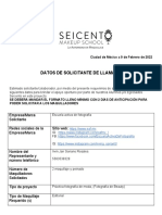 Solicitud Llamados PDF