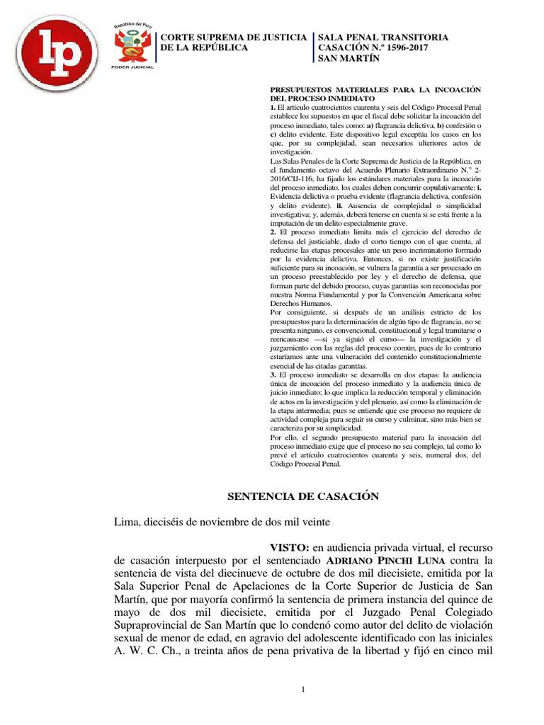 Significado de HSMU en jurisprudencia | PDF | Debido al proceso | Ley ...