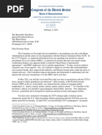 Letter To Kerry Re SPEC 118th Congress On Oversight