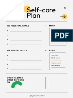 Self Care Planner