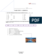 Task Unit 3 - Lesson 1