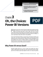 Oh, The Choices: Power BI Versions