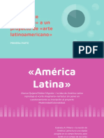 14 Sesión - PSAL - de Un Arte Americano A Un Proyecto de Arte Latinoamericano - Primera Parte