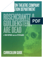 R & G Are Dead - Curriculum Guide - Huntington Theatre
