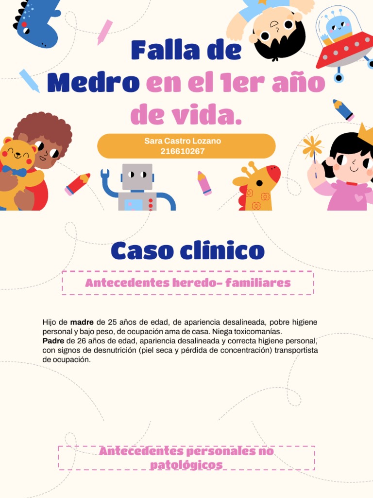 Falla de Medro en Lactantes | PDF | Salud y bienestar | Ciencia y ...