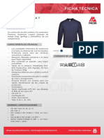 Camiseta Ignífuga y Antiestática Fr11 - Porwest - Proin