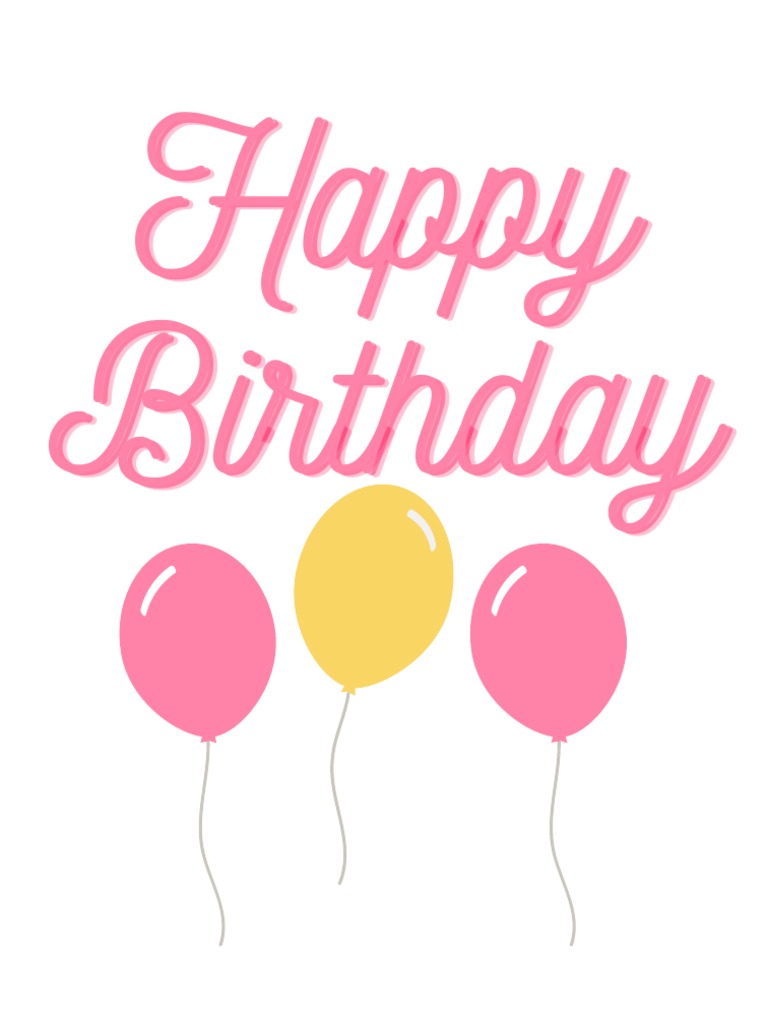 Happy Birthday | PDF