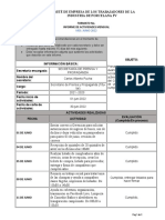 Informe Trabajo Junio - Carlos Pucha